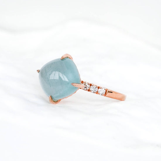 Aquamarine Cocktail Ring - 1559ARR