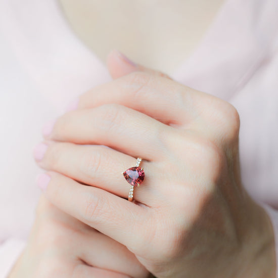 Tourmaline Crescendo Ring - 1587TRY