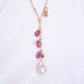 3 Way Asymmetrical Baroque Pearl Necklace - BPN15Y