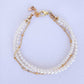 Multi-strand Pearl and Chain Bracelet