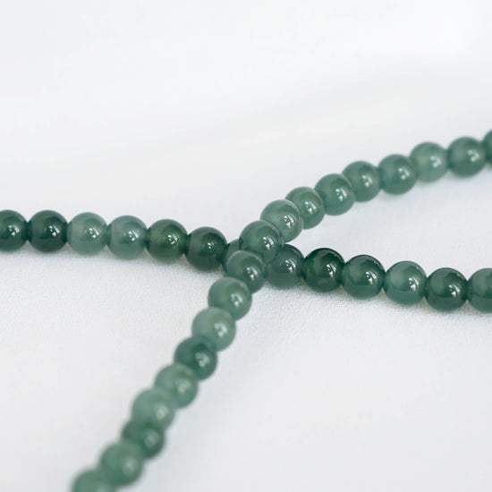Glacial Teal Jade Choker Necklace