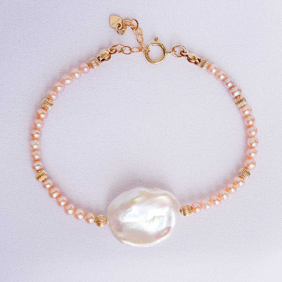 Unique Keshi Pearl Bracelet - PB4