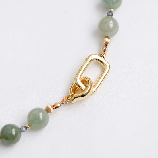 Ombre Forest Jade Necklace SN19
