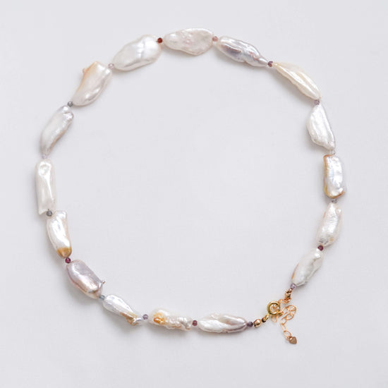 Biwa Pearl Necklace SN21
