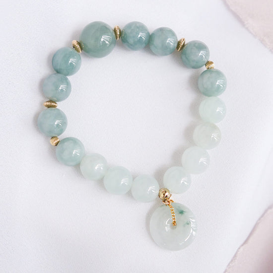 Teal Jade Bracelet B2109