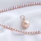 Petite Pearl Choker Necklace with Detachable Pearl Option