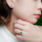 Bejeweled Emerald Ring - 14K Rose Gold 1269ERR