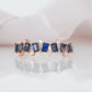 Blue Sapphire Gala Ring in 14K Rose Gold