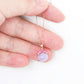 Crown Lavender Jade Pendant in 9K Rose Gold - Spinel