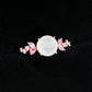 Snow Jade Pink Bouquet Ring - 1533JRR