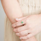 Green Jade Stardust Ring - 1534JRY