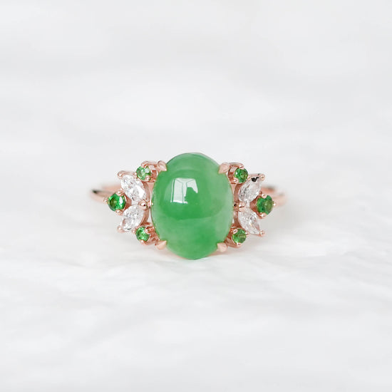 Green Jade Magnifique Ring - 1535JRR