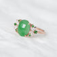 Green Jade Magnifique Ring - 1535JRR