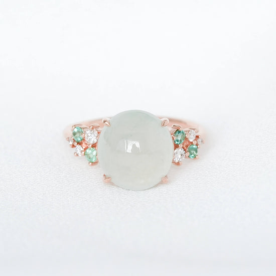 Ice Jade Stardust Ring - 1536JRR