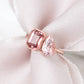 Tourmaline and Morganite Toi Et Moi Ring - 1537TMR