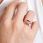 Tourmaline and Morganite Toi Et Moi Ring - 1537TMR