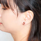 Tourmaline Corset Bezel Ear Studs - 1543TER