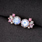 Floret Moonstone Earrings - 1545MER