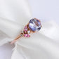 Tanzanite Vine Ring - 14K Rose Gold 1547TRR