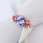 Tanzanite Vine Ring - 14K Rose Gold 1547TRR
