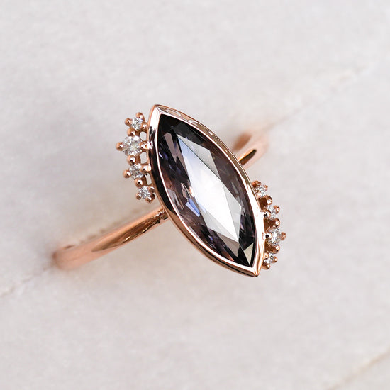 Spinel Icing Ring - 14K Rose Gold 1548SRR