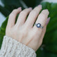 Grey Spinel Lumina Ring - 14K White Gold 1550SRW