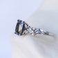 Grey Spinel Lumina Ring - 14K White Gold 1550SRW