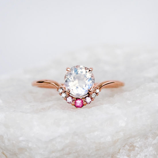 Moonstone Cradle Ring - 1552MRR