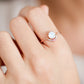 Moonstone Cradle Ring - 1552MRR