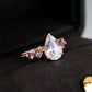 Moonstone Stardust Ring - 1555MRR