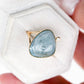 Aquamarine Moon Ring - 1558ARY
