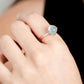 Aquamarine Cocktail Ring - 1559ARR