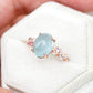 Aquamarine Stardust Ring - 1563ARR