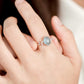 Aquamarine Stardust Ring - 1563ARR