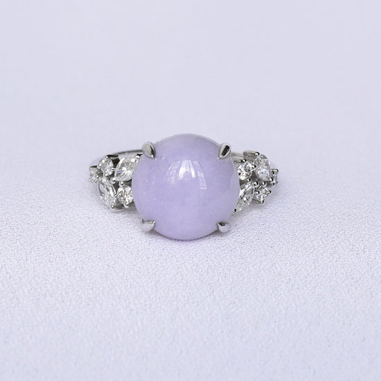 Lavender Jade Vine Ring - 1565LRW