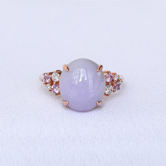 Lavender Jade Vine Ring - 1566LRR
