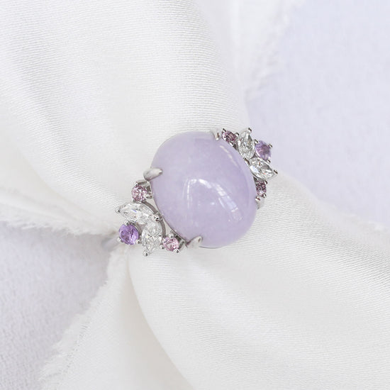 Lavender Jade Magnifique Ring - 1568LRW