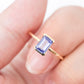 Tanzanite Corset Bezel Ring - 14K Yellow Gold 1568Y