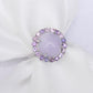 Lavender Jade Unicorn Halo Ring - 1569LRW