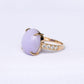 Lavender Jade Milgrain Ring - 1572LRG