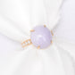 Lavender Jade Milgrain Ring - 1572LRG