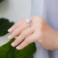 Lavender Jade Gemini Ring - 1573LRW