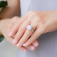 Lavender Jade Anchor Ring - 1574LRW