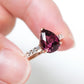 Dewdrop Tourmaline Stardust Ring - 1585TRR