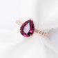 Dewdrop Tourmaline Stardust Ring - 1585TRR