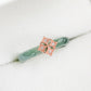 Peranakan Mosaic Jade Ring - 14K Rose Gold