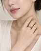 Peranakan Mosaic Jade Ring - 14K Rose Gold