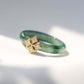 Peranakan Mosaic Jade Ring - 14K Yellow Gold