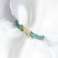 Together Jade Ring - 14K Yellow Gold