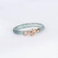 Vine Jade Ring - 14K Rose Gold